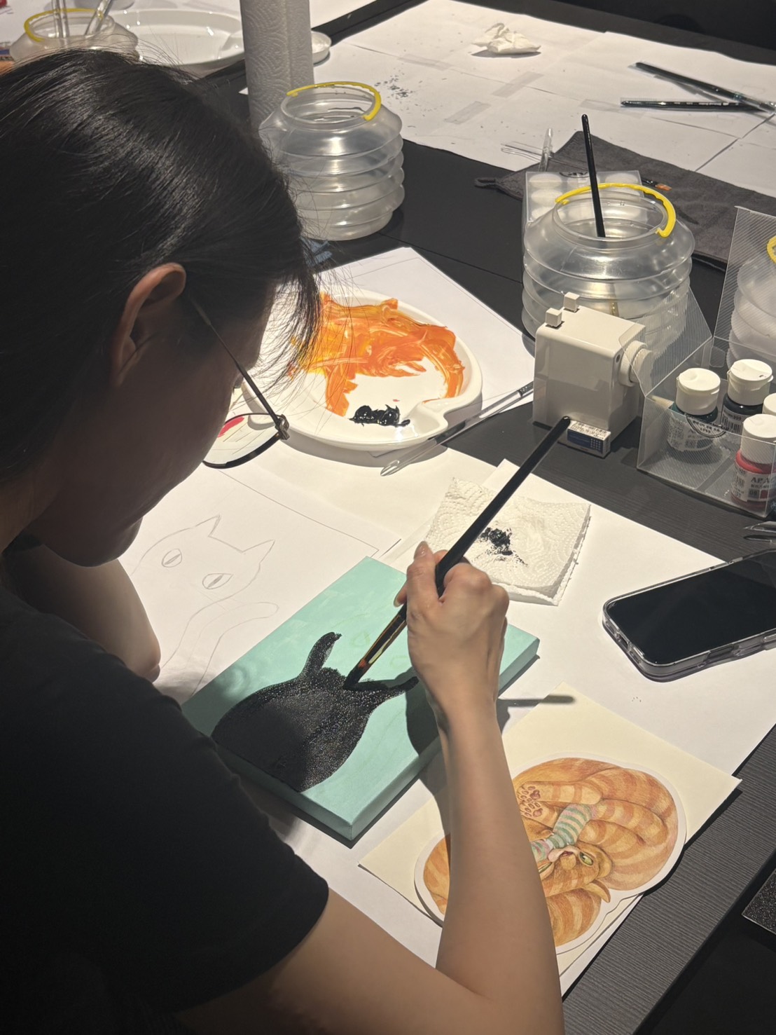Corporate Class – Acrylic Painting