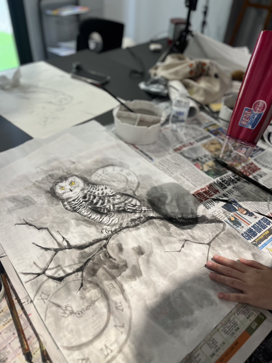 Ink Wash Painting Class