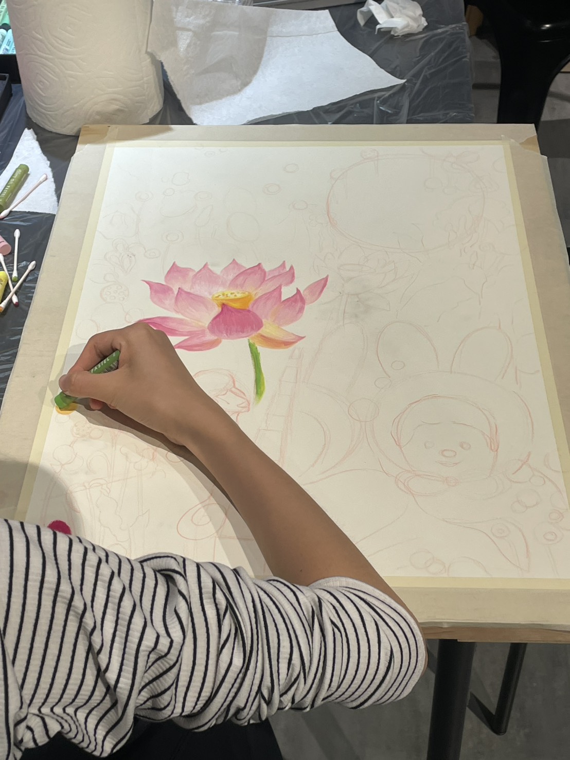 Portfolio – Oil Pastels
