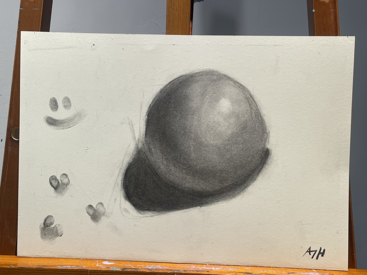 Children's Charcoal Drawing