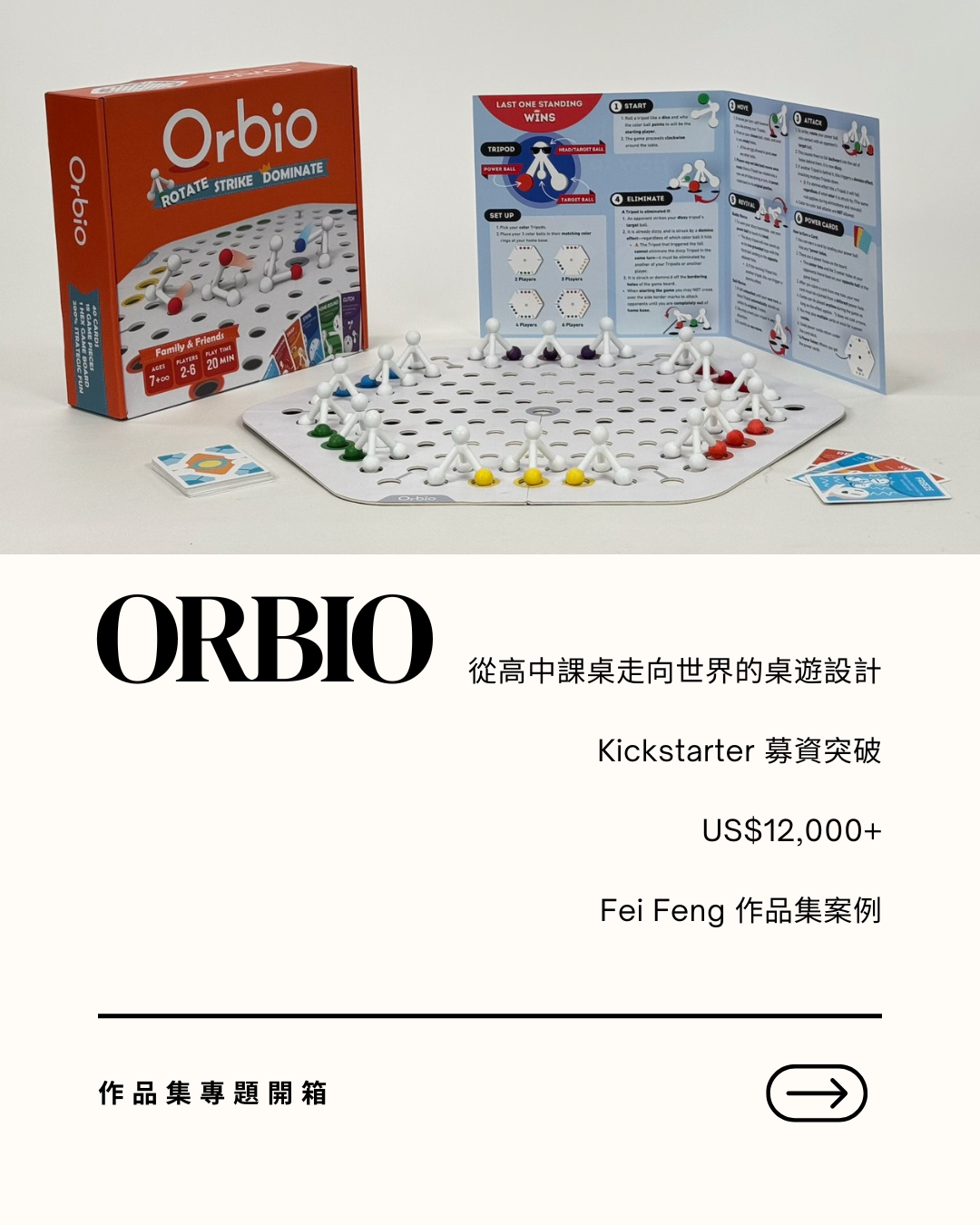 🎲 Portfolio Spotlight｜From a High School Idea to a Global Product: Orbio by Fei Feng