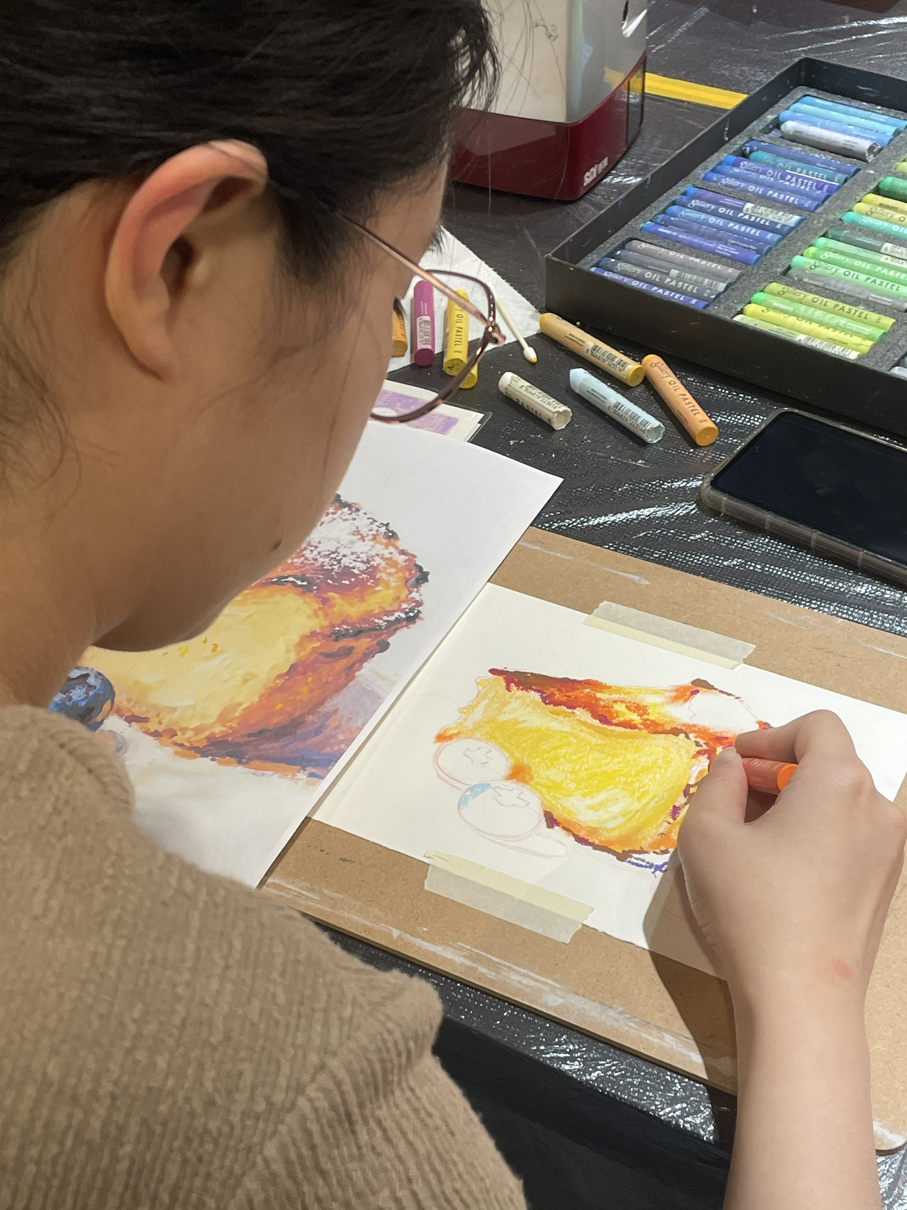 Corporate Art Class | Oil Pastel