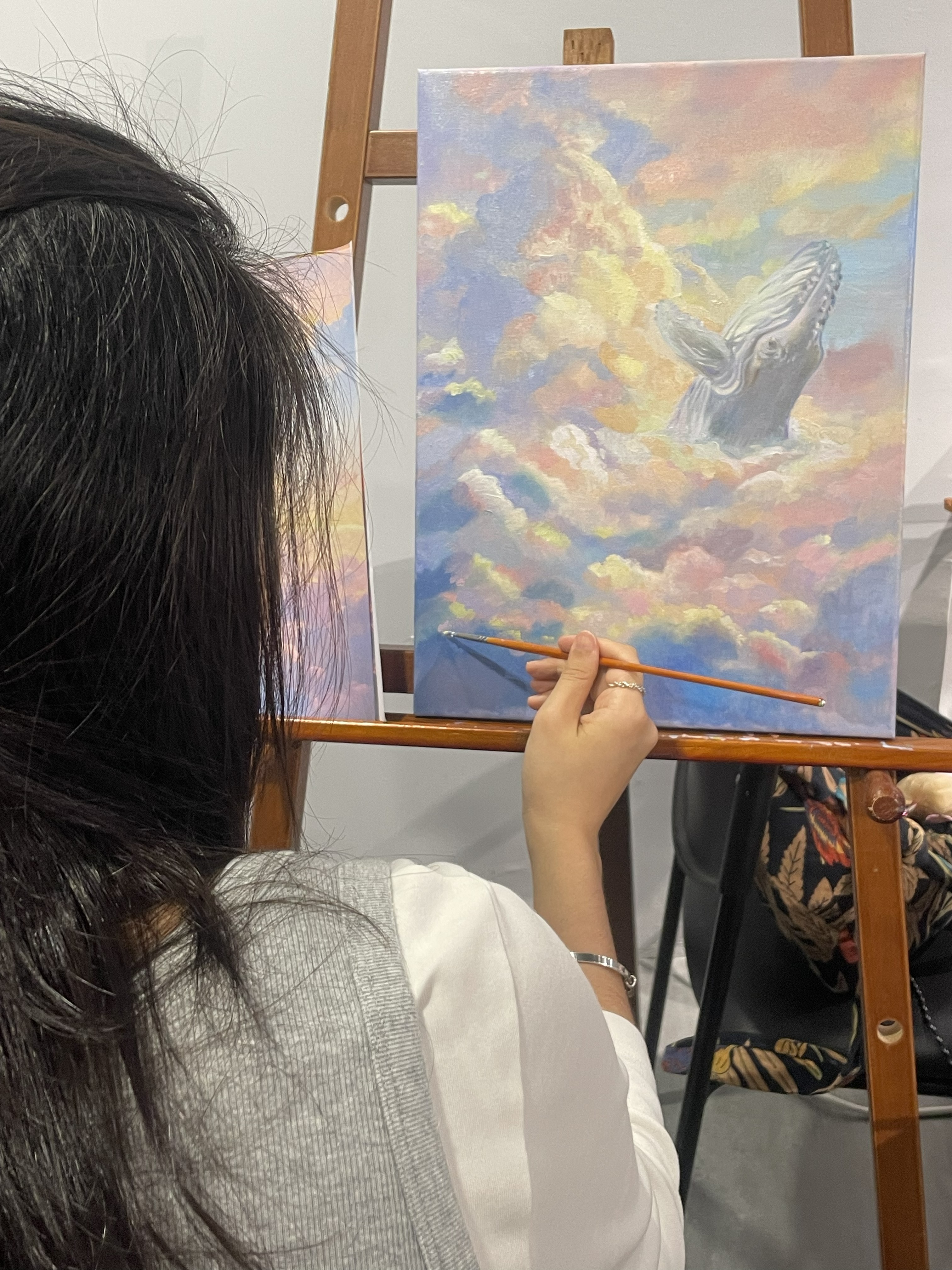 Corporate Art Class | Oil Painting
