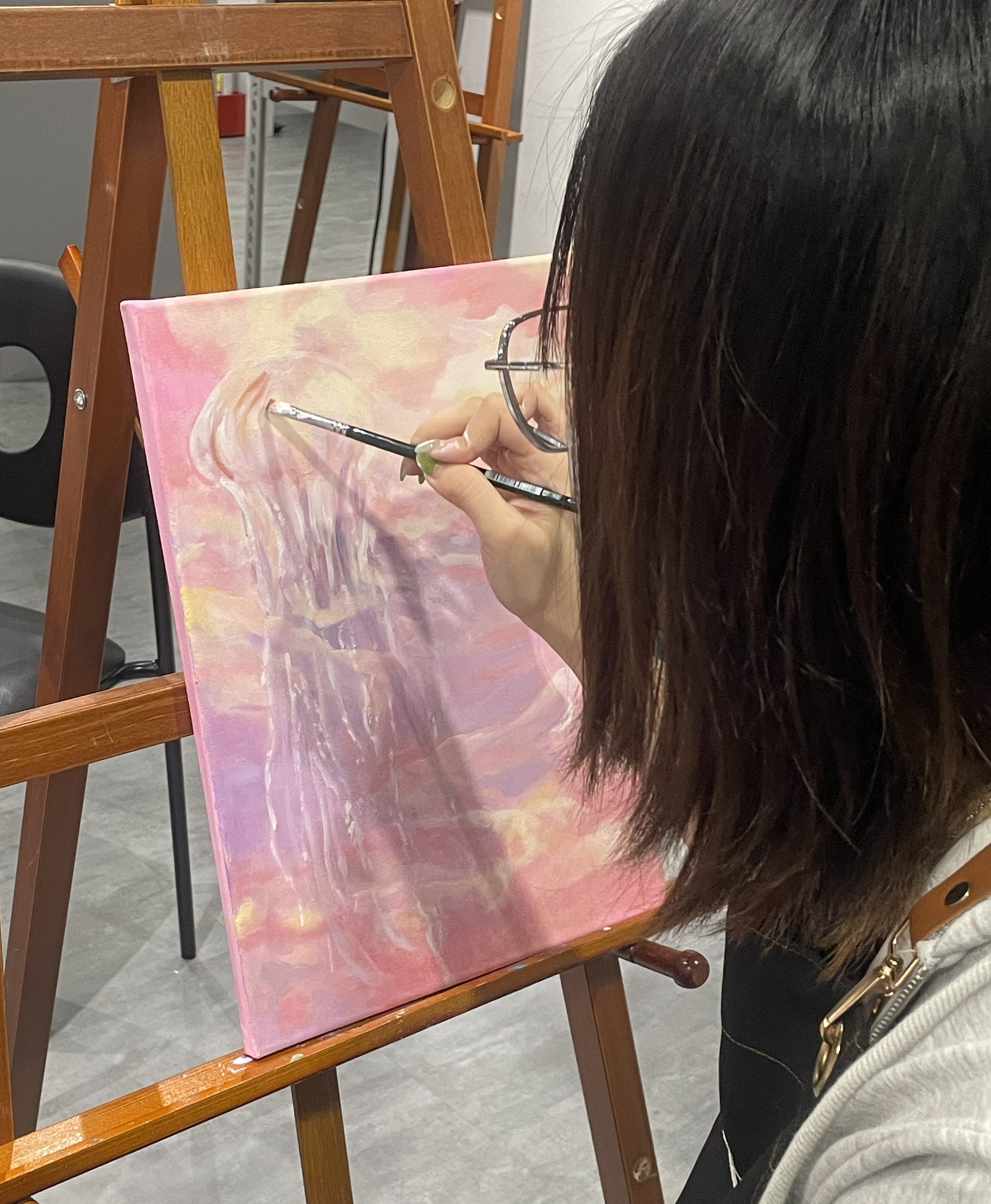 Corporate Art Class | Oil Painting